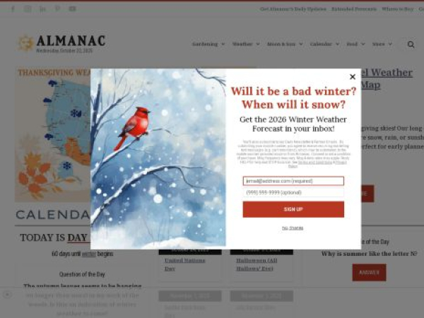 almanac.com