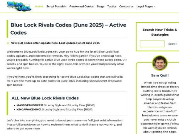 bluelockrivalscodes.net