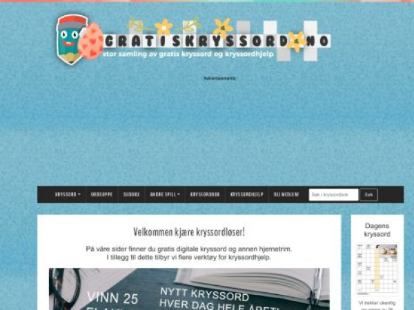 gratiskryssord.no