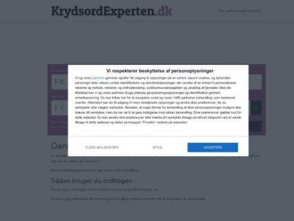 krydsordexperten.dk